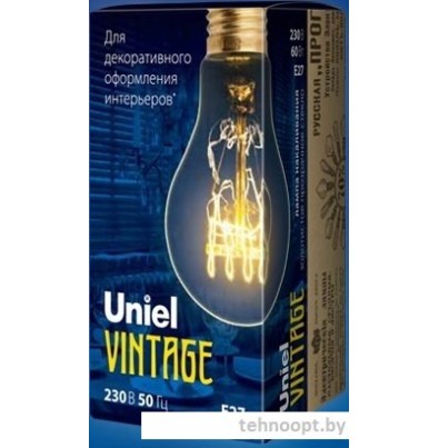 Лампа накаливания Uniel IL-V-A60 E27 60 Вт [UL-00000476]