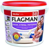 Краска Flagman ВД-АК-2038 1л (белый)