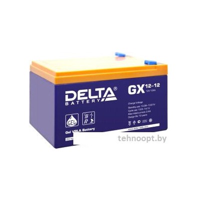Аккумулятор для ИБП Delta GX 12-12 (12В/12 А·ч)