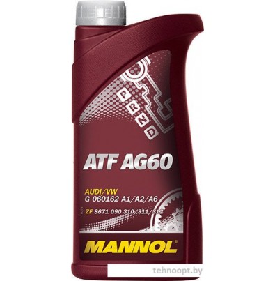 Трансмиссионное масло Mannol ATF AG60 1л