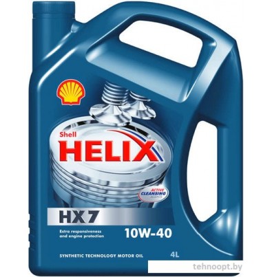 Моторное масло Shell Helix HX7 10W-40 4л