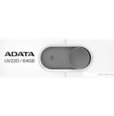USB Flash A-Data UV220 64GB (белый/серый)