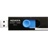 USB Flash ADATA UV320 32GB (черный/голубой)