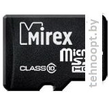 Карта памяти Mirex 13612-MCSUHS16 microSDHC 16GB