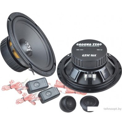 Компонентная АС Ground Zero Zero GZIC 16X