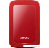 Внешний жесткий диск A-Data HV300 1TB (красный)