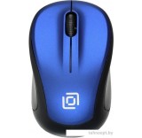 Мышь Oklick 665MW (черный/синий)