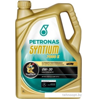 Моторное масло Petronas Syntium 7000 E 0W-30 5л
