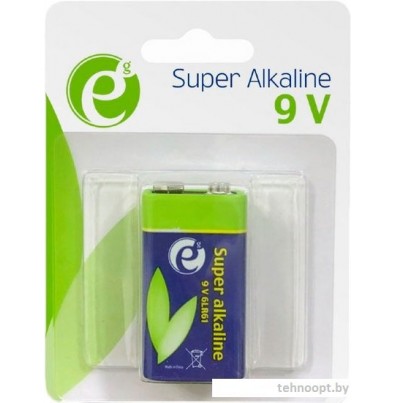 Батарейки EnerGenie Super Alkaline 9V EG-BA-6LR61-01