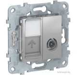 Розетка компьютерная Schneider Electric Unica New NU547030