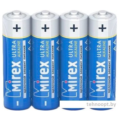 Батарейки Mirex Ultra Alkaline AA 4 шт LR6-S4