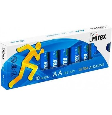 Батарейки Mirex Ultra Alkaline AA 10 шт LR6-M10