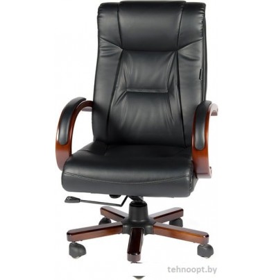 Кресло Norden Консул 3158-L02 (кожа, черный)