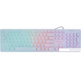 Клавиатура Oklick 420MRL (белый)