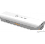Портативное зарядное устройство Electraline 500331 2600mAh (белый)