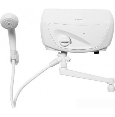 Проточный электрический водонагреватель кран+душ Atmor Classic 501 5 кВт душ+кран