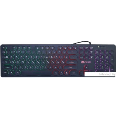 Клавиатура Oklick 420MRL (черный)