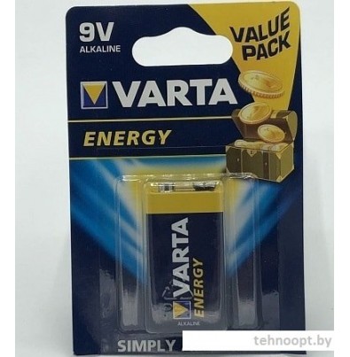 Батарейки Varta Energy 9V