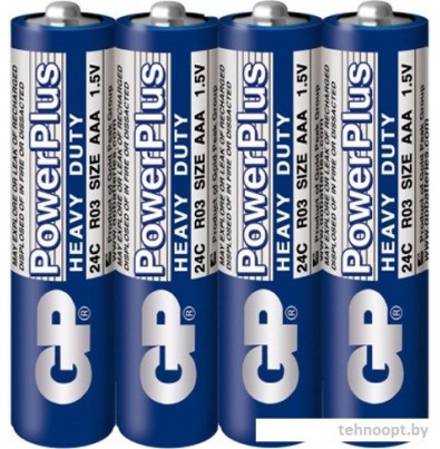 Батарейки GP PowerPlus R03/24C