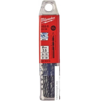 Набор оснастки Milwaukee 4932363469 (10 предметов)