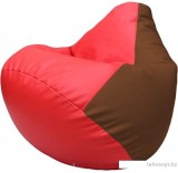 Кресло-мешок Flagman Груша Макси Г2.3-0907 (красный/коричневый)