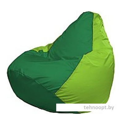 Кресло-мешок Flagman Груша Медиум Г1.1-241 (зелёный/салатовый)