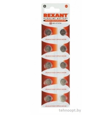 Батарейки Rexant 30-1033 10шт