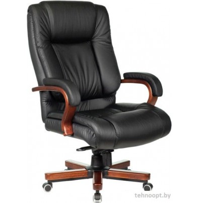 Кресло Бюрократ T-9925WALNUT (черный)