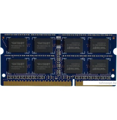 Оперативная память Patriot 2GB DDR2 SO-DIMM PC2-6400 (PSD22G8002S)