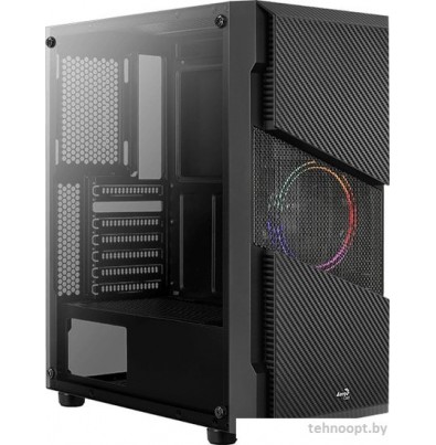 Корпус AeroCool Menace Saturn FRGB-G-BK-V1
