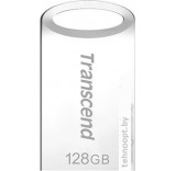 USB Flash Transcend JetFlash 710 128GB (серебристый)