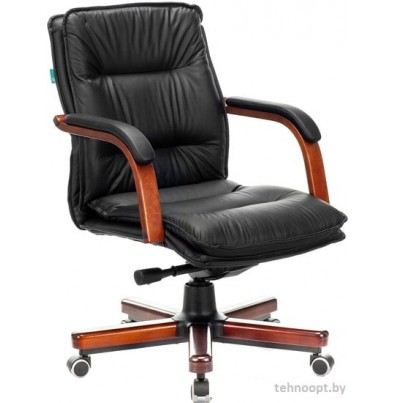 Кресло Бюрократ T-9927WALNUT-LOW (черный)