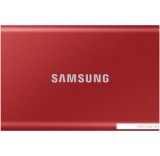 Внешний накопитель Samsung T7 2TB (красный)