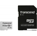 Карта памяти Transcend microSDXC 300S 512GB (с адаптером)