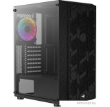 Корпус AeroCool Hive FRGB Hive-G-BK-v3