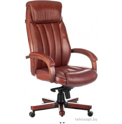 Кресло Бюрократ T-9922WALNUT/CHOK (светло-коричневый)