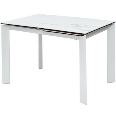 M-City Corner 120 High Gloss DECDF5052THGSTATWHT (Statuario керамика/белый)