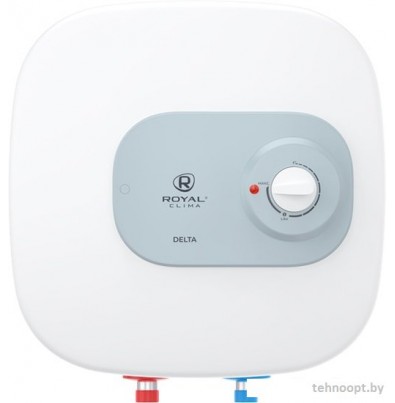 Накопительный электрический водонагреватель над мойкой Royal Clima Delta RWH-D10-FE