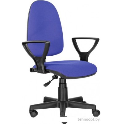 Кресло Brabix Prestige Ergo MG-311 (ткань, черный/синий)