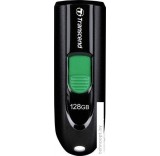 USB Flash Transcend JetFlash 790C 128GB (черный/зеленый)