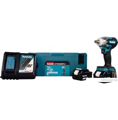 Гайковерт Makita DTW300RTJ (с 2-мя АКБ)