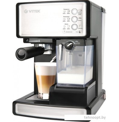 Рожковая помповая кофеварка Vitek VT-1514 BK