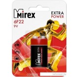 Батарейки Mirex 6F22 1 шт 23702-6F22-E1