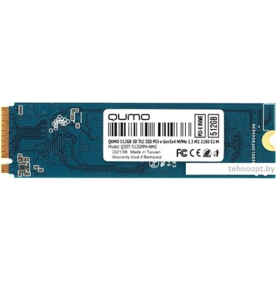 SSD QUMO Novation 3D TLC 512GB Q3DT-512GPPH-NM2