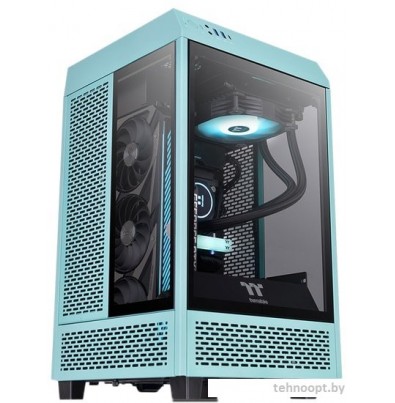 Корпус Thermaltake The Tower 100 Mini Turquoise CA-1R3-00SBWN-00