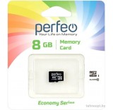 Карта памяти Perfeo microSDHC PF8GMCSH10ES 8GB