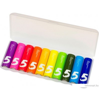 Батарейка ZMI ZI5 Rainbow AA 10 шт. AA501 Colors