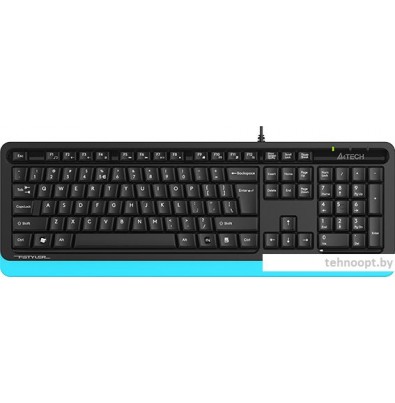 Клавиатура A4Tech Fstyler FKS10 (черный/синий)