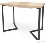 Кухонный стол Millwood Лофт Лондон Л 110-150x70x76 (дуб золотой Craft-металл черный)
