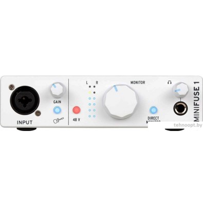 Аудиоинтерфейс Arturia MiniFuse 1 (белый)